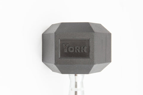 York Rubber Hex w/Chrome 27.5lb