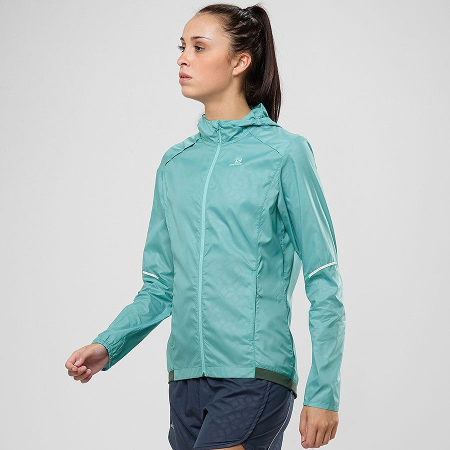 Sales Salomon Salomon Agile Wind Print Hoodie W Hoodie Agile Wind