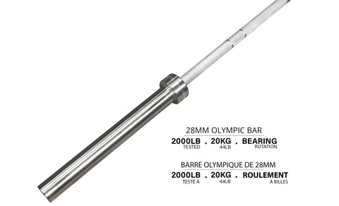 Olympic Bar 2000 lb 28mm