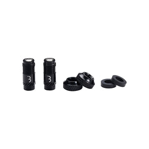 BBB Cycling BTI-165 CoreCap Tubless Valve Pr Black