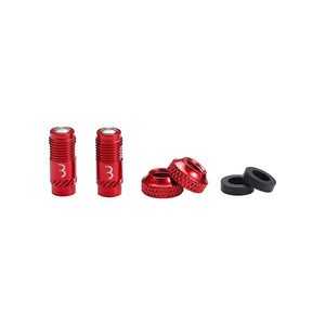 BBB Cycling BTI-165 CoreCap Tubless Valve Pr Red