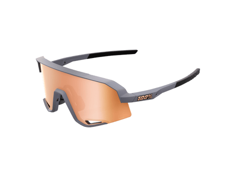 100% Slendale HiPER Sunglasses Grey/Gold
