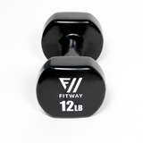 Fitway Vinyl Dumbbell 12lb Pair