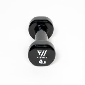 Fitway Vinyl Dumbbell 4lb Pair