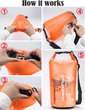 Ocean Pack 10L Orange Dry Bag