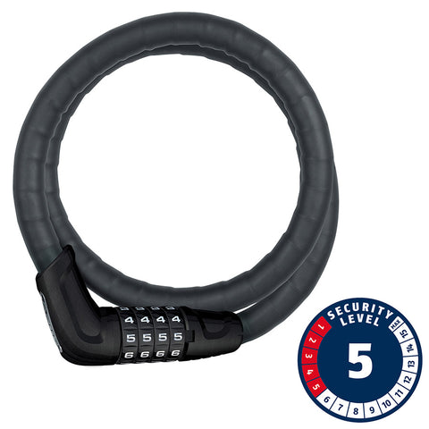 Abus Tresor 6615C Steel-O Flex Cable/Combo Lock