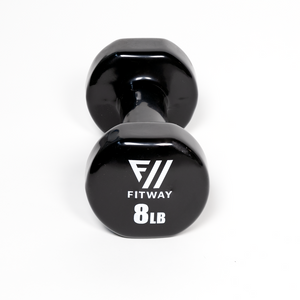 Fitway Vinyl Dumbbell 8lb Pair