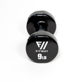 Fitway Vinyl Dumbbell 9lb Pair