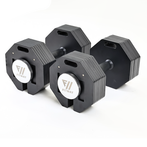 Fitway 80lb Adjustable Dumbbell Pair