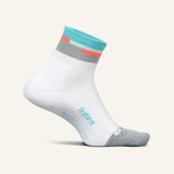 Feetures Elite Low Cushion Qtr Socks