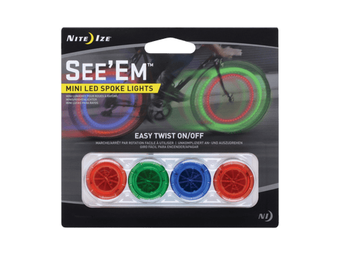 Nite Ize See'Em Mini LED Spoke Lights