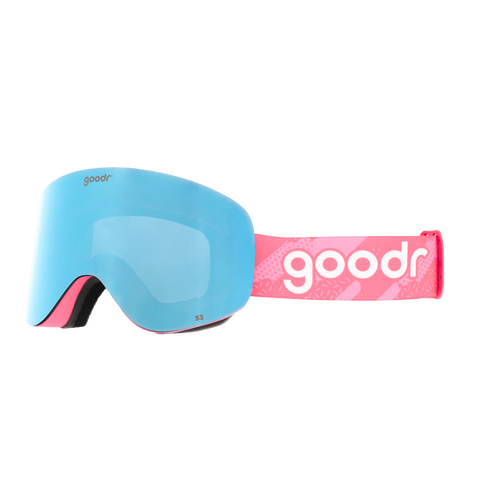 Goodr 90s Ski Movie Villain Snow Goggles