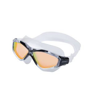 Zone 3 Vision Max Mirror Swim Mask Clear Black