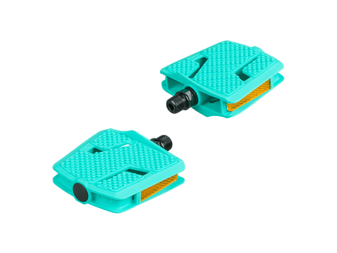 Treks Kids Platform Large Pedal Miami Green