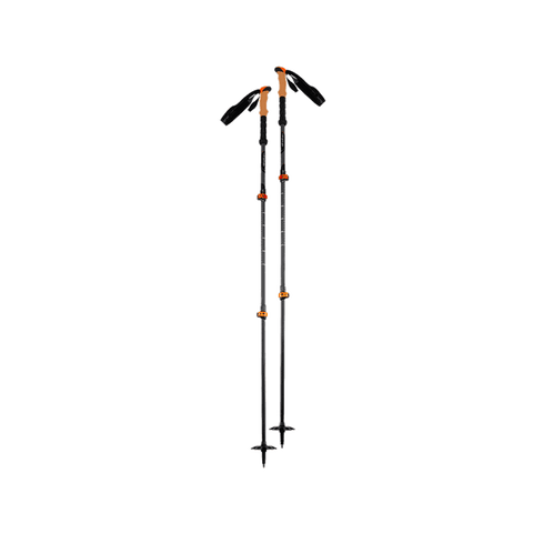 Life Sports Gear Sky Trail Hiking Poles Carbon Orange