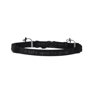 Life Sports Gear Shadow Race Number Belt Blk
