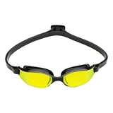 AquaLung Xceed Goggle Black with Mirror Yellow Lens