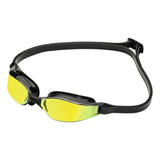 AquaLung Xceed Goggle Black with Mirror Yellow Lens