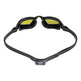 AquaLung Xceed Goggle Black with Mirror Yellow Lens