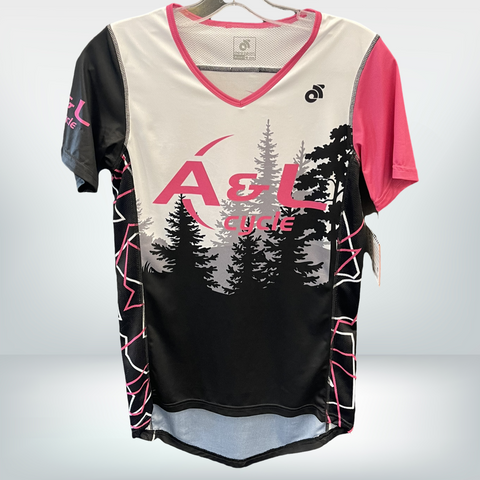 A&L V3 Trail Jersey S/S W's Pink