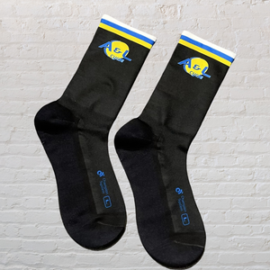 A&L 6" Sock Black