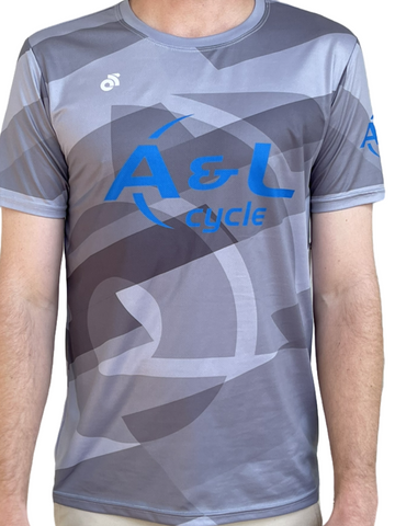 A&L Training Top S/S Grey
