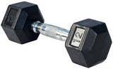 RubberHex Dumbbells 12LB Pair