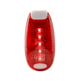 Life Sports Gear Beat LED Light Clip Red