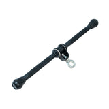 Revolving Straight Bar - Black Chrome