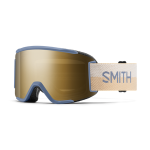 Smith Squad S Steel Blue/Chroma Blk Gold Mirror