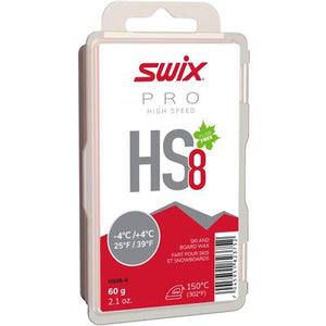Swix HS8 Red Glide Wax 60g