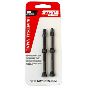 Stan's Tubeless Valve 80mm Black