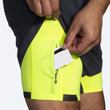 Brooks Run Visible 5" 2-in-1 Short