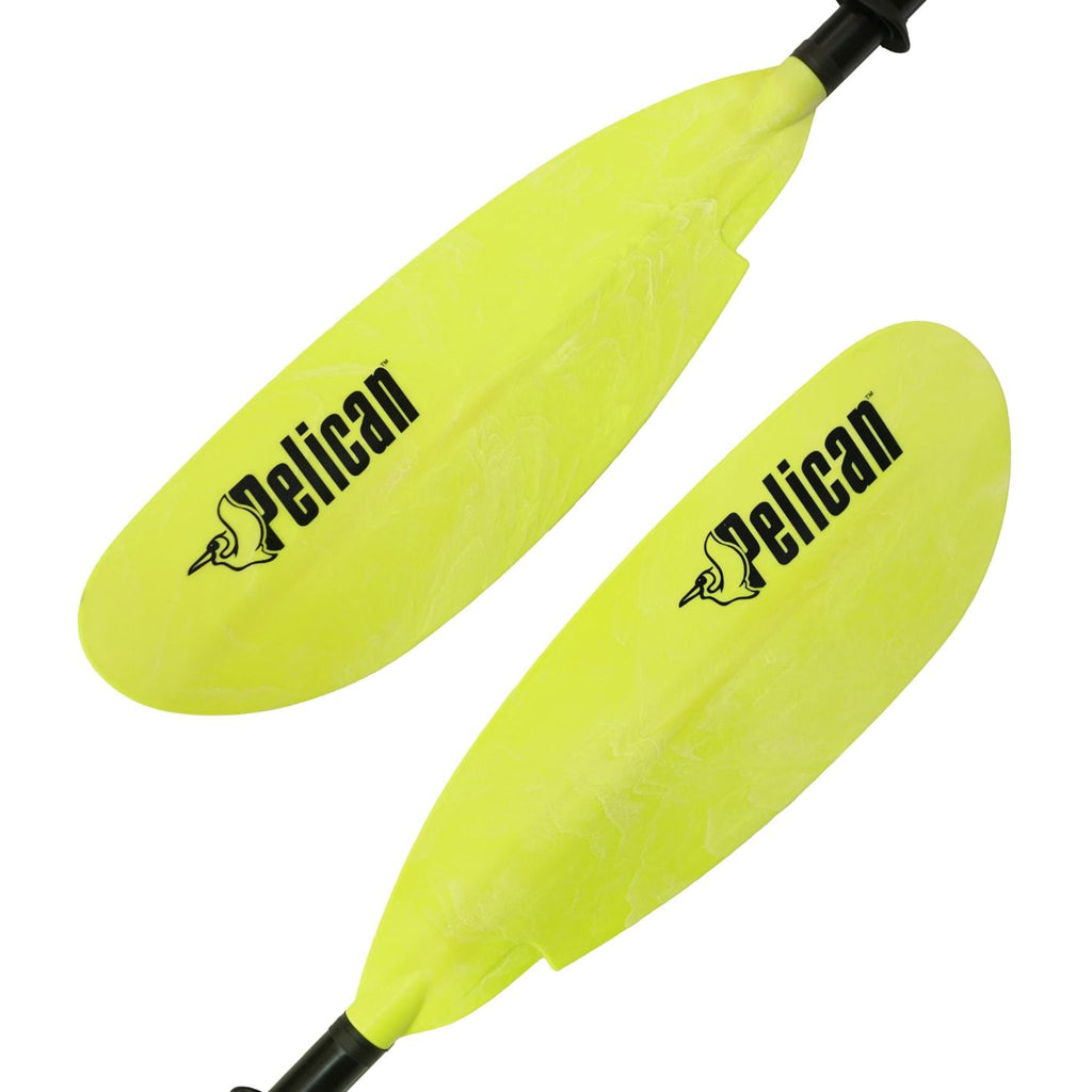 Pelican Poseidon 230cm Kayak Paddle Yellow Green – A&L Cycle