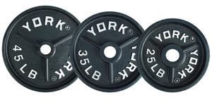 Deep Dish Olympic Barbell Plate 25lb