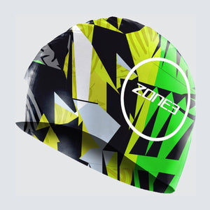 Zone3 Silicone Swim Cap Print - 48g