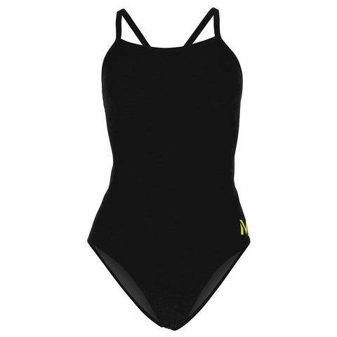 Phelps Solid Mid Back Women's Swim Suit