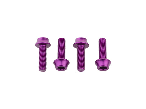 Wolf Tooth Water Bottle Cage Bolts Purple