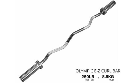 Olympic EZ-Curl Bar Chrome