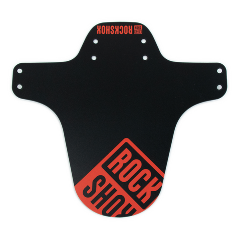 RockShox MTB Front Fender - Black Fire Red