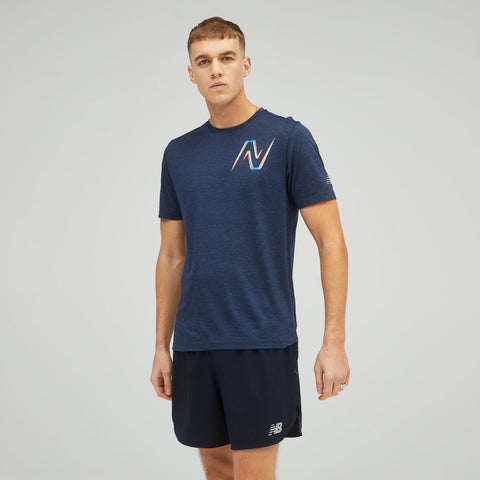 NB Graphic Impact Run S/S Shirt